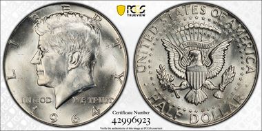 1964-D/D 50C RPM, FS-501 MS64