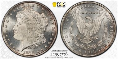 1879-S $1 MS64