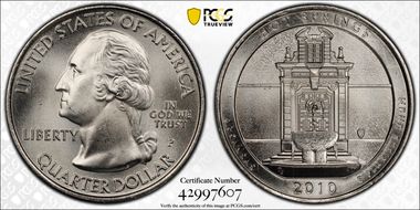 2010-P 25C Hot Springs NP MS66
