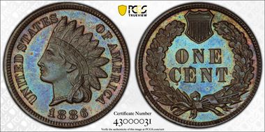 1886 1C Type 2 PR64BN