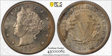 1887 5C PR64