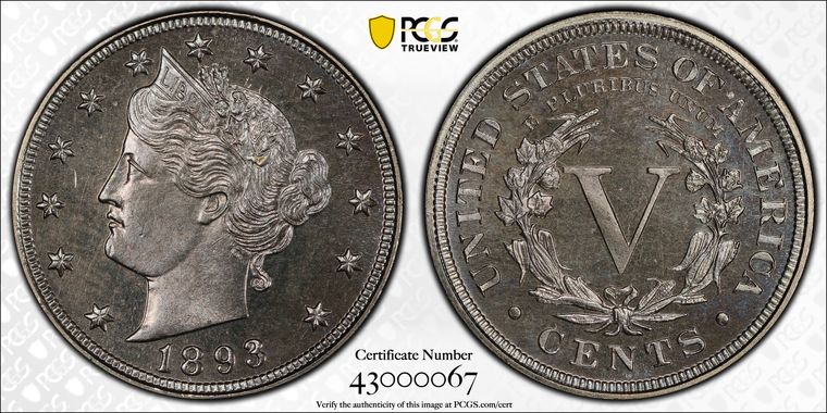 Cert 43000067 - Coin Image