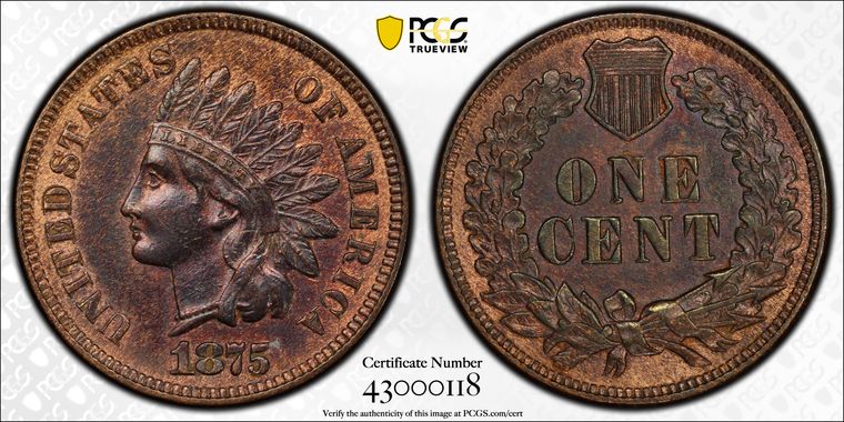 Cert 43000118 - Coin Image