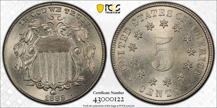 Cert 43000122 - Coin Image