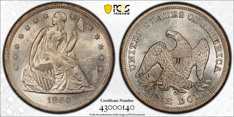 Cert 43000140 - Coin Image