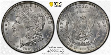 1889 $1 MS64
