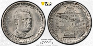 1946-S 50C Booker T. Washington N1