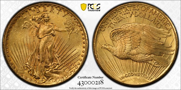 Cert 43000218 - Coin Image