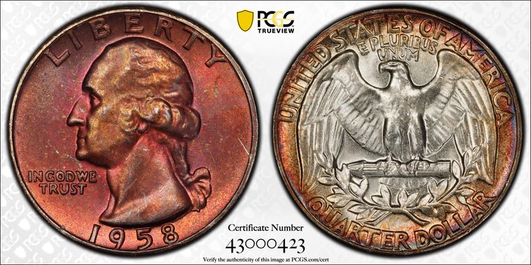 Cert 43000423 - Coin Image