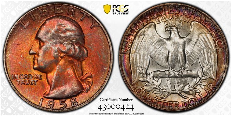 Cert 43000424 - Coin Image