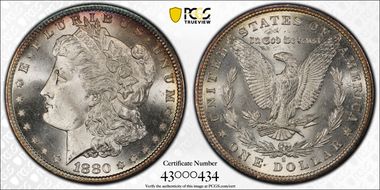 1880-S $1 MS65