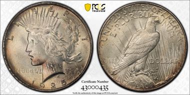 1925 $1 MS64
