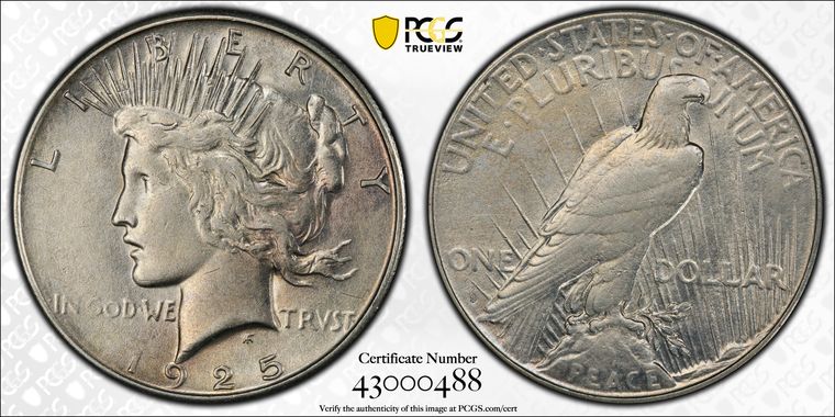 Cert 43000488 - Coin Image