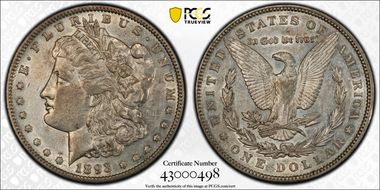 1893 $1 XF45