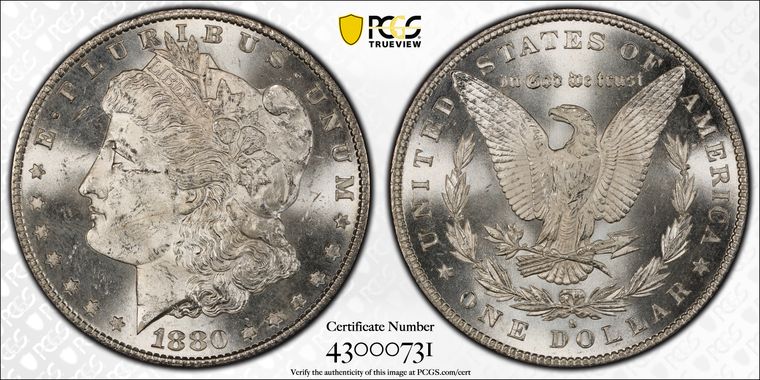 Cert 43000731 - Coin Image