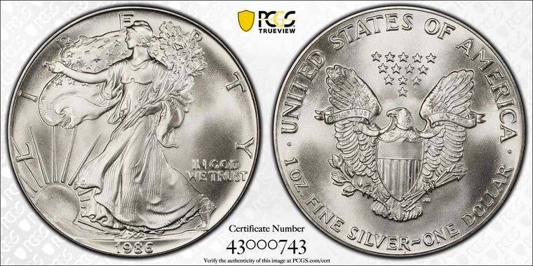 Cert 43000743 - Coin Image