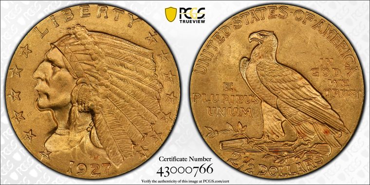 Cert 43000766 - Coin Image