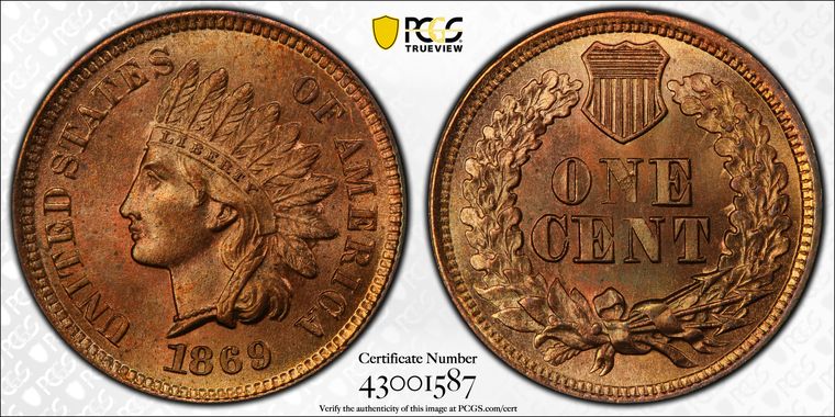 Cert 43001587 - Coin Image