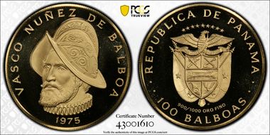 1975-FM 100 B Birth of Balboa PR69DCAM