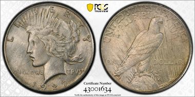 1927 $1 MS61
