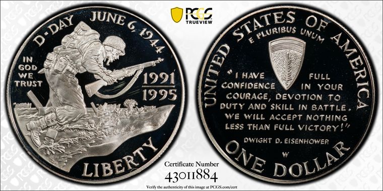 Cert 43011884 - Coin Image