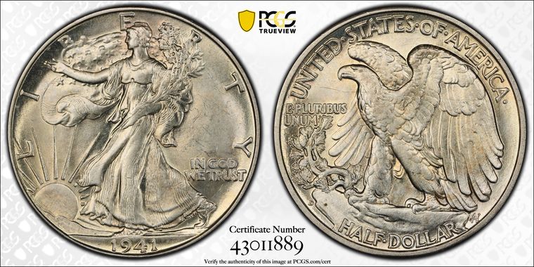 Cert 43011889 - Coin Image