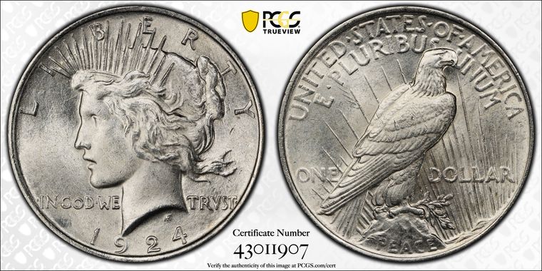 Cert 43011907 - Coin Image