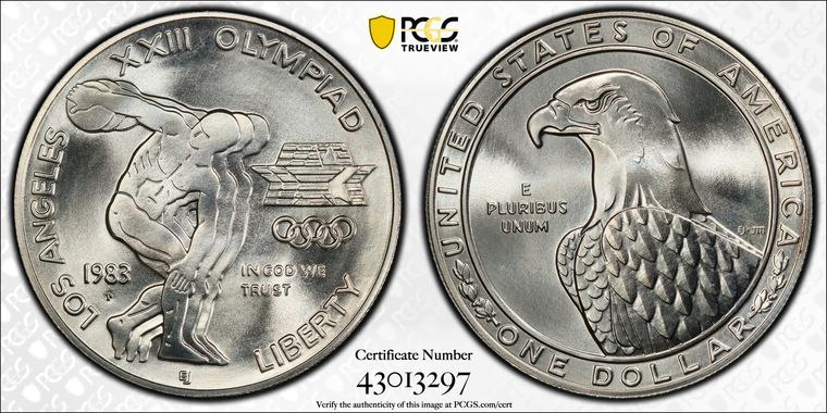 Cert 43013297 - Coin Image