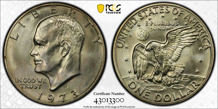 Cert 43013300 - Coin Image