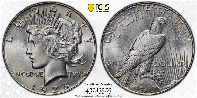 Cert 43013503 - Coin Image