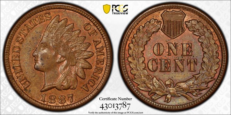 Cert 43013787 - Coin Image