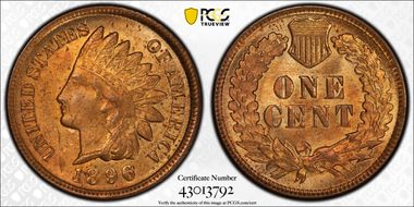 1896 1C MS64RB