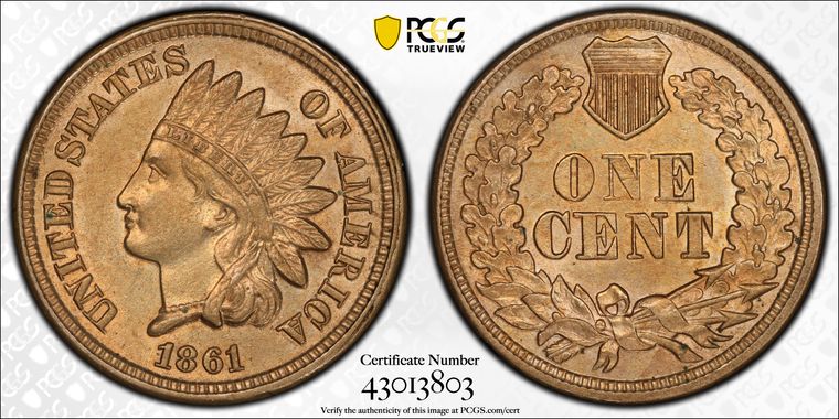 Cert 43013803 - Coin Image