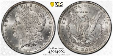 1884-O $1 MS63