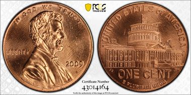 2009 1C Lincoln-Presidency MS66RD
