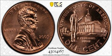 2009 1C Lincoln-Professional MS66RD