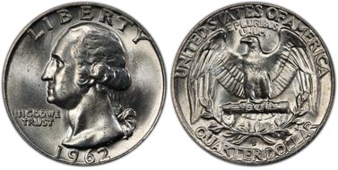 1962-D 25C MS65