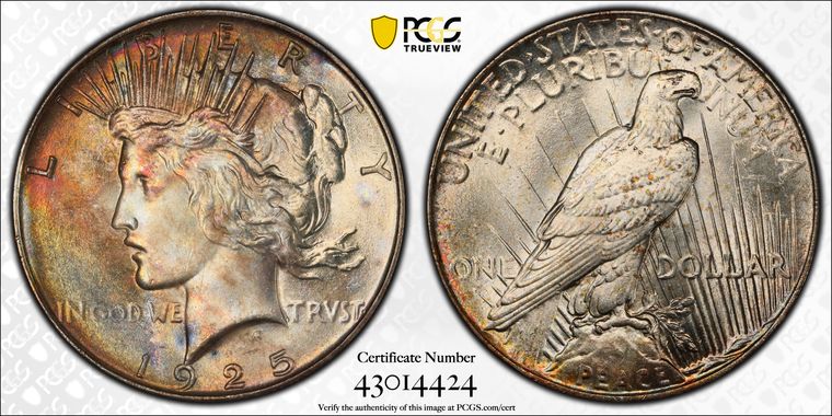 Cert 43014424 - Coin Image