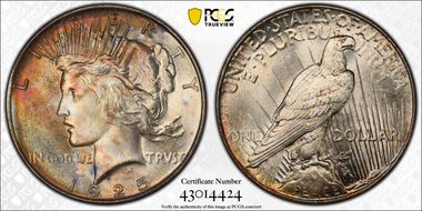 1925 $1 MS65