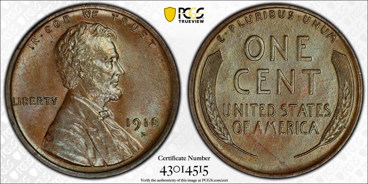 Cert 43014515 - Coin Image