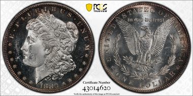 1880-S $1 MS62