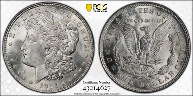 1921 $1 Morgan MS64
