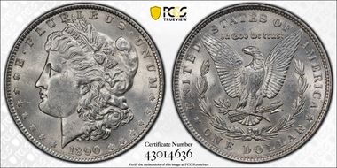 1890 $1 MS61