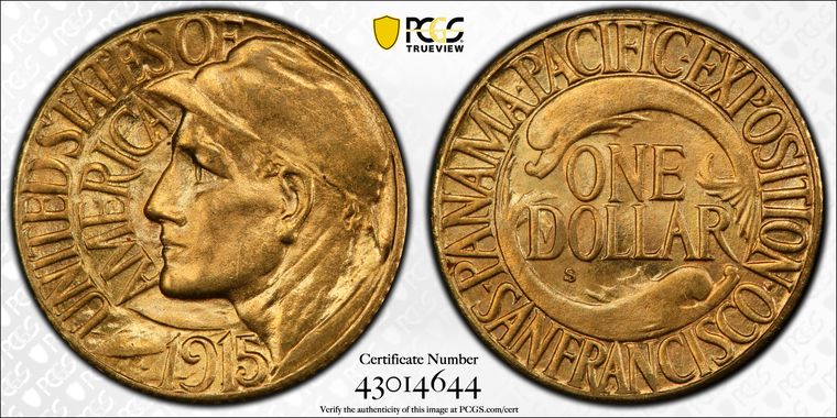 Cert 43014644 - Coin Image