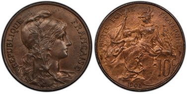 1905 10C Gad-277 F-136 MS65BN