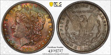 1879 $1 MS62