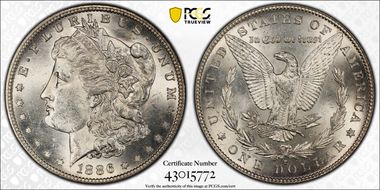 1886-S $1 MS63