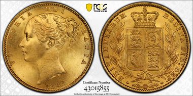 1861 Sov S-3852D 1/ Inverted 1 MS64+