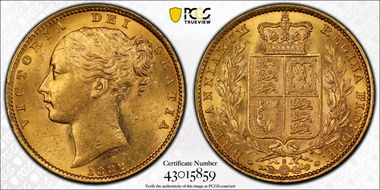 1882-S Sov S-3855B Shield MS63