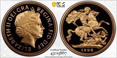1998 Sov S-SC4 St. George PR70DCAM